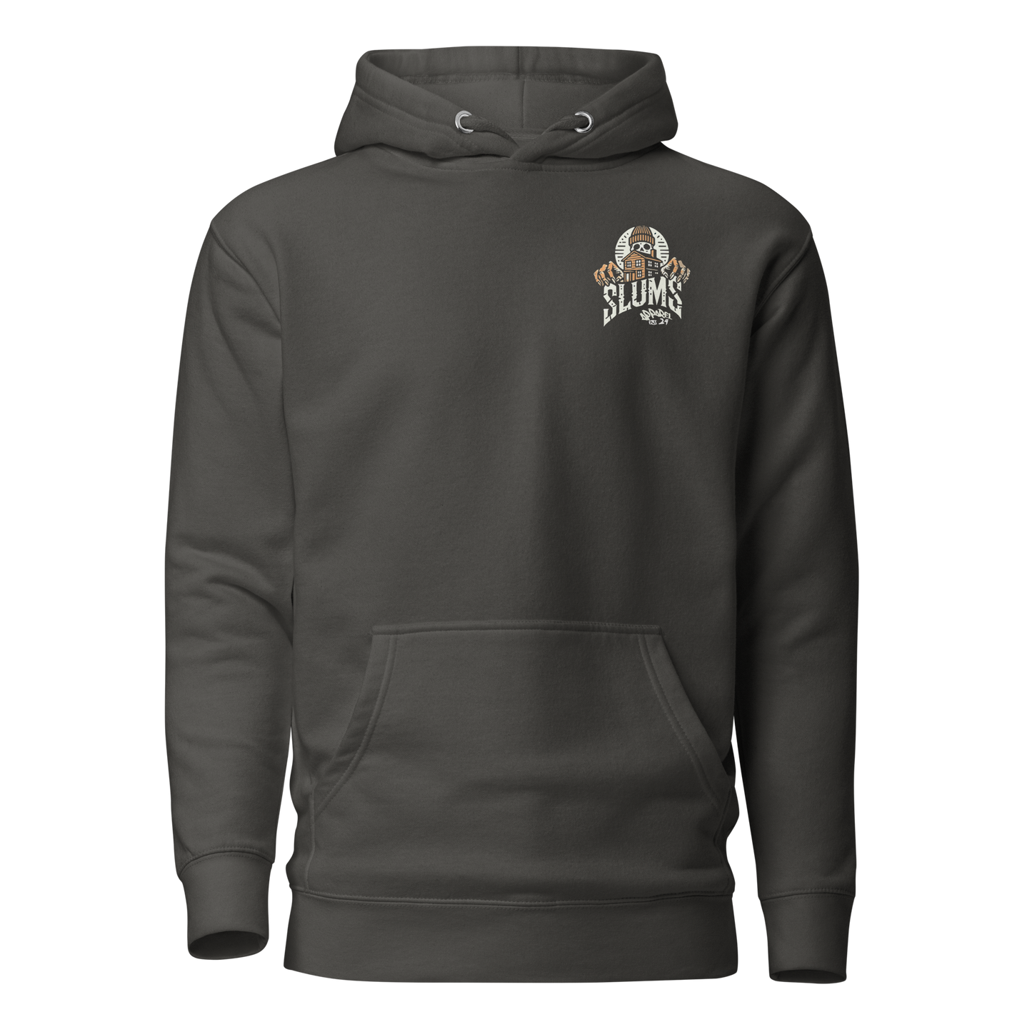 Slums Skyline Hoodie - A Tribute to the Streets - Unisex Hoodie