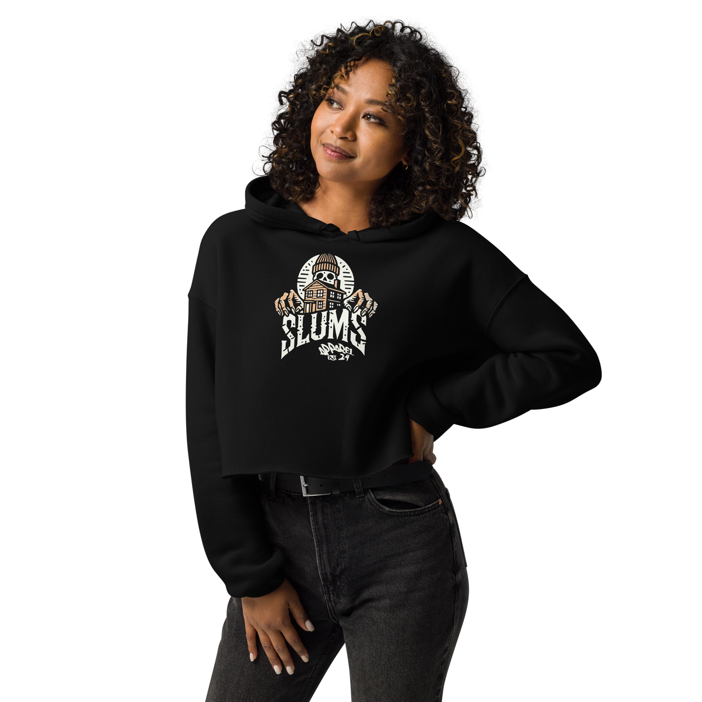 OG Logo - Ladies Crop Hoodie