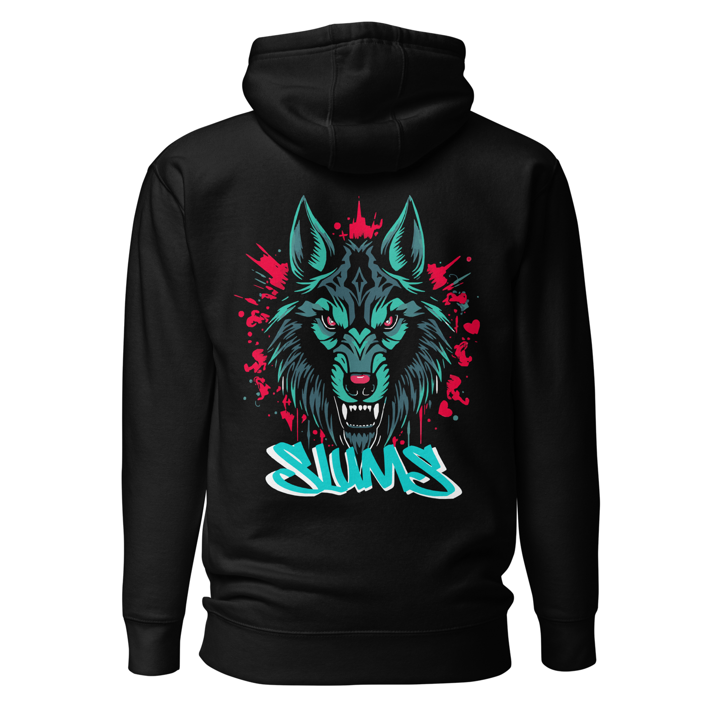 Slums Wolf - Unisex Hoodie